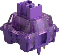 mechanické spínače V3 Lavender Purple Pro, 45ks