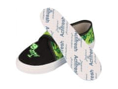 Zetpol Čierno-zelené detské tenisky/papuče na suchý zips Grześ ZETPOL sú skvelou obuvou pre aktívnych chlapcov. 29 EU