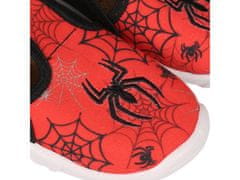 Zetpol Červeno-čierne detské tenisky/papuče na suchý zips Adaś Spider ZETPOL 30 EU
