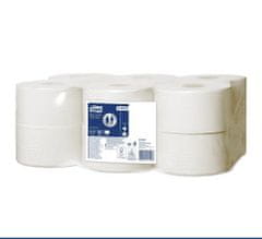 Tork 120280 Toaletný papier "Advanced mini jumbo", biely, systém T2, 2vrstvový, priemer 19 cm