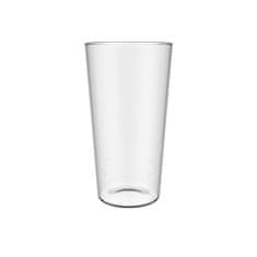 GOLD PLAST Nerozbitné plastové poháre na pivo Conico s ryskou 0,5l, číre