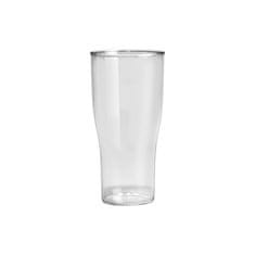 GOLD PLAST Plastový pohár na pivo BIRRA 500ml, nerozbitný, transparentný