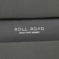 Jada Toys Textilný cestovný kufor ROLL ROAD ROYCE Grey / Sivý, 55x40x20cm, 39L, 5019122 (small)