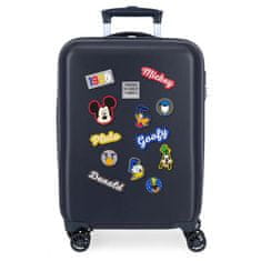 Jada Toys Luxusný detský ABS cestovný kufor MICKEY MOUSE Good Day, 55x38x20cm, 34L, 3071729