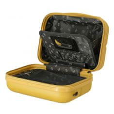 Jada Toys ABS Cestovný kozmetický kufrík PEPE JEANS HIGHLIGHT Ochre, 21x29x15cm, 9L, 7683923