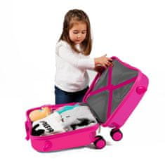 Jada Toys Detský cestovný kufor na kolieskach / odrážadlo MINNIE MOUSE Heart, 34L, 2059821