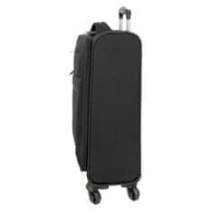 Jada Toys Sada textilných cestovných kufrov ROLL ROAD ROYCE Black / Čierna, 55-66-76cm, 5019421