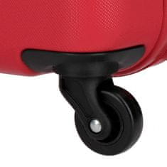 Jada Toys ABS Cestovný kufor ROLL ROAD FLEX Red, 65x46x23cm, 56L, 5849264 (medium)