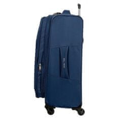 Jada Toys Sada textilných cestovných kufrov ROLL ROAD ROYCE Blue / Modrá, 55-66-76cm, 5019423