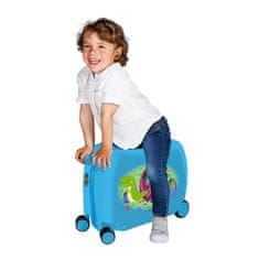 Jada Toys Detský cestovný kufor na kolieskach / odrážadlo MOVOM Dinos, 34L, 3729867