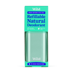 Wild WILD Dezodorant STARTER Aqua Fresh Cotton&Sea salt 40g