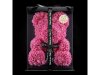 BIG Classic medvedík z ruží 40cm darčekovo balený - ružový