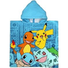 Sahinler Textile Pončo Pokémon s kapucí 50x100cm