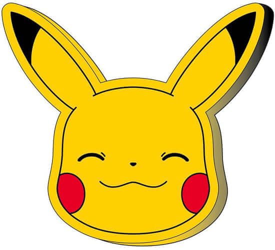 Sahinler Textile Vankúš Pokémon Pikachu tvarovaný 40x40