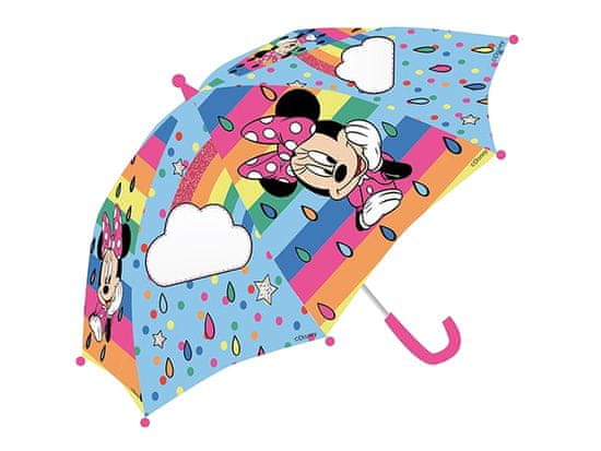 W&O Detský dáždnik Minnie Mouse Rainbow