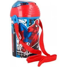 Stor Fľaša na pitie Spiderman Jump Pop up 450ml