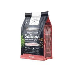 GO NATIVE Small Breed Salmon with Spinach and Ginger 1,5kg obsahuje až 70% mäsa z lososa