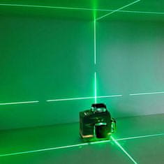 Solight Vodováha laserová zelený laser 12 línií 360° SOLIGHT LLM360