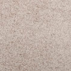 Petromila vidaXL Shaggy koberec PAMPLONA, vysoký vlas, moderný, béžový 240x340cm