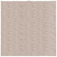 Petromila vidaXL Shaggy koberec PAMPLONA, vysoký vlas, moderný, béžový 160x160cm