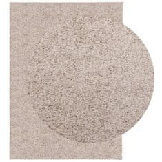 Petromila vidaXL Shaggy koberec PAMPLONA, vysoký vlas, moderný, béžový 240x340cm