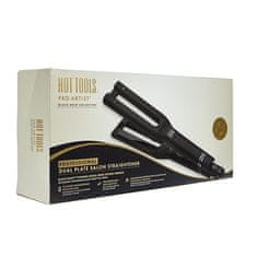 Profesionálna žehlička na vlasy Hot Tools Pro Signature Čierna (Dual Plate Straightener)