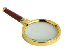 Sobex Ručná lupa klasická 60 mm zlaté sklo elegantné