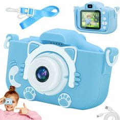 Sobex Digitálny fotoaparát pre deti s hrami fotoaparát hry mačka