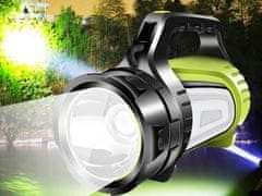 Sobex Nabíjateľný LED reflektor výkonný powerbank