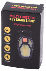 Sobex Led svetlo kolba kľúčový krúžok otvárač magnet usb baterka