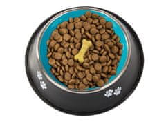 Sobex Kovová miska pre psov s protišmykovou gumou 150 ml