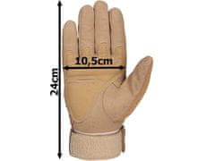 Sobex Vojenské rukavice na prežitie xl bojové rukavice s ochranou kĺbov