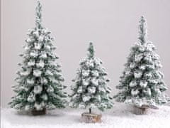 Sobex Vianočný stromček umelý sneh malý 50cm dekoratívny stolový stromček