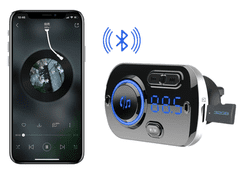 Sobex Bluetooth fm vysielač usb 5.0 multifunkčný 8v1