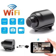 Netscroll Mini WiFi bezpečnostná kamera, RemoteCam