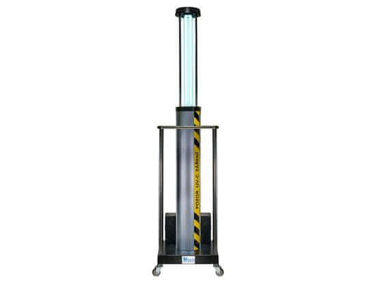 UVtech Mobilní vysouvací germicidní lampa 100W s akumulátorem - Tower Battery