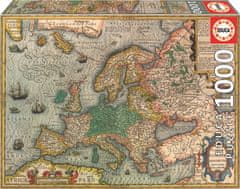 EDUCA Puzzle Mapa Európy 1000 dielikov