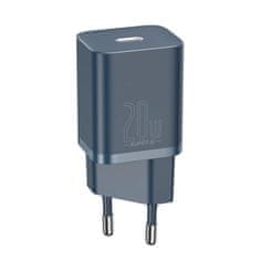 BASEUS Nabíjačka USB-C 20W PD + kábel USB-C - Lightning 1m modrý TZCCSUP-B03 Baseus
