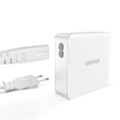 DUDAO GaN 100W 2x USB-C/2x USB A100EU sieťová nabíjačka - biela Dudao