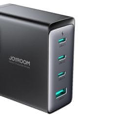 Joyroom GaN 140W 3 x rýchla nabíjačka USB-C/USB-A + USB-C - USB-C 240W 1,2 m kábel Joyroom