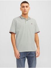 Jack&Jones Svetlo zelené pánske polo tričko Jack & Jones Bluwin S