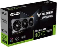 ASUS TUF Gaming GeForce RTX 4070 Ti SUPER OC Edition, 16GB GDDR6X