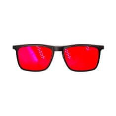 Daklos Magnetický klip pre počítačové okuliare Daklos - červené čočky na blokovanie až 100 % modrého a 100 % zeleného svetla