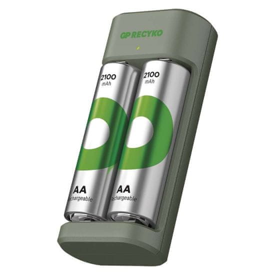 GP GP nabíjačka batérií Eco E221 + 2AA GP ReCyko 2100