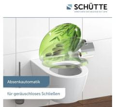 Schütte WC sedátko GREEN GARDEN | Duroplast, Soft Close s automatickým klesáním a rychloupínáním