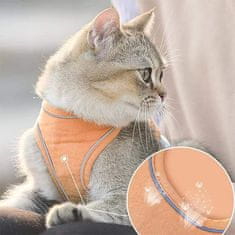 Netscroll Postroj s vodítkom pre mačky, CatVest