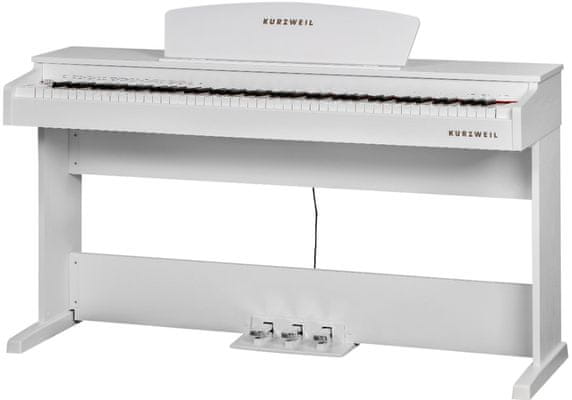 hracie digitálne piano kurzweil M70 wh pripojenie slúchadiel výborný pomer cena kvalita jednoduché ovládanie usb port midi automatické doprovody
