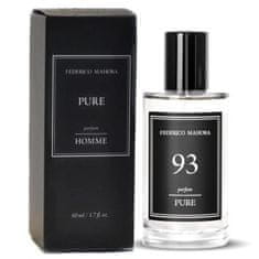 FM Pánsky parfum FM Federico Mahora Pure 93 inšpirovaný Chrome- Azarro
