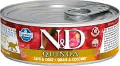 N&D N & D CAT quinoa Adult Quail & Coconut 80g