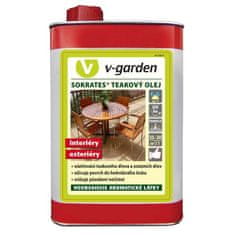 VEGA Bezfarebný teakový olej sokrates V-garden 0,75l 1807570013